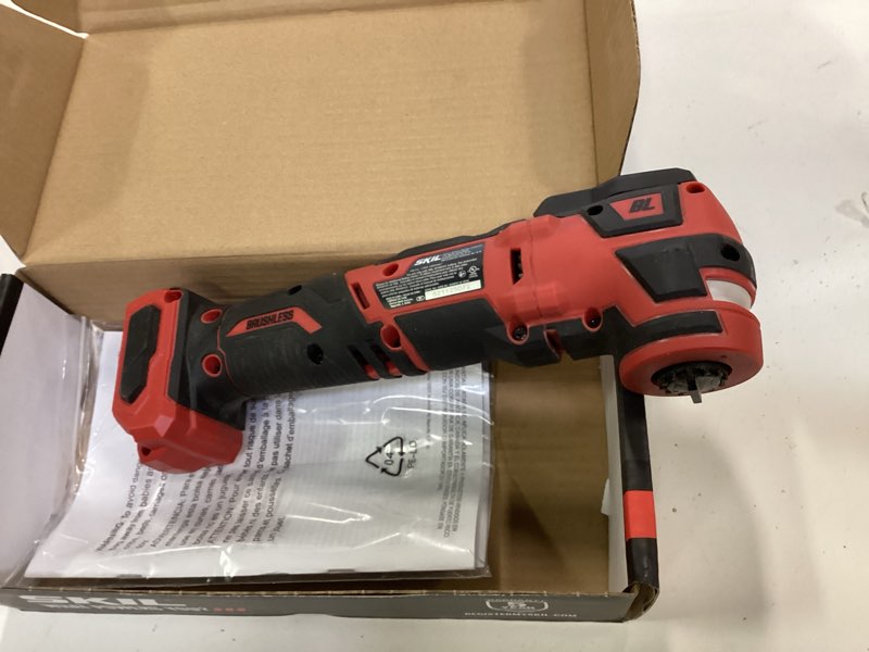 Condition photo showing As Is for SKIL PWRCore 12 Brushless 12V Oscillating MultiTool, Tool Only - OS592701 Oscillating Tool Bare Tool
