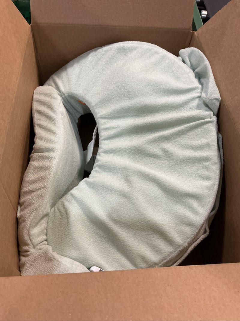 Condition photo showing Good Condition for my brest friend nursing pillow - deluxe - enhanced comfort w/slipcover - ergonomic design for ultimate breastfeeding support for mom & baby - adjustable backrest and handy side pocket, spring green