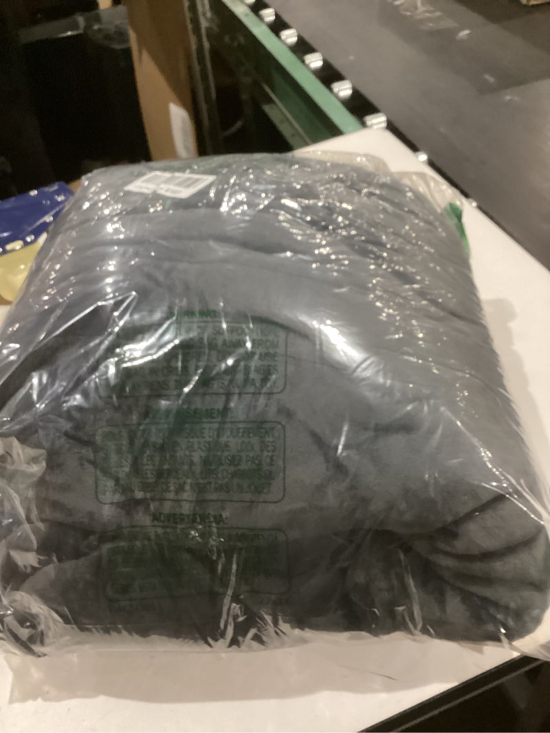 Condition photo showing Good Condition for Heated Blanket Full Size Electric Blanket 72" x 84" with 5 Levels Heating & 10Hs Auto Off, Silky Microplush Flannel & Warm Sherpa Fabric, Machine Washable, Great Christmas Birthday Gifts, Dark Gray 01-dark Grey Full (72x84)