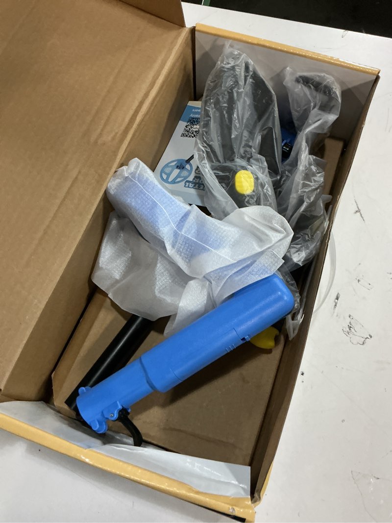 Condition photo showing Good Condition for DR.ÖTEK Metal Detector for Kids - Innovative 2.4” Color LCD Display, 6.7” LED-Lit Coil, Adjustable & Lightweight Kids Metal Detector with Safe Rubber Grip, STEM Gifts for Boys & Girls Ages 3-12, Blue