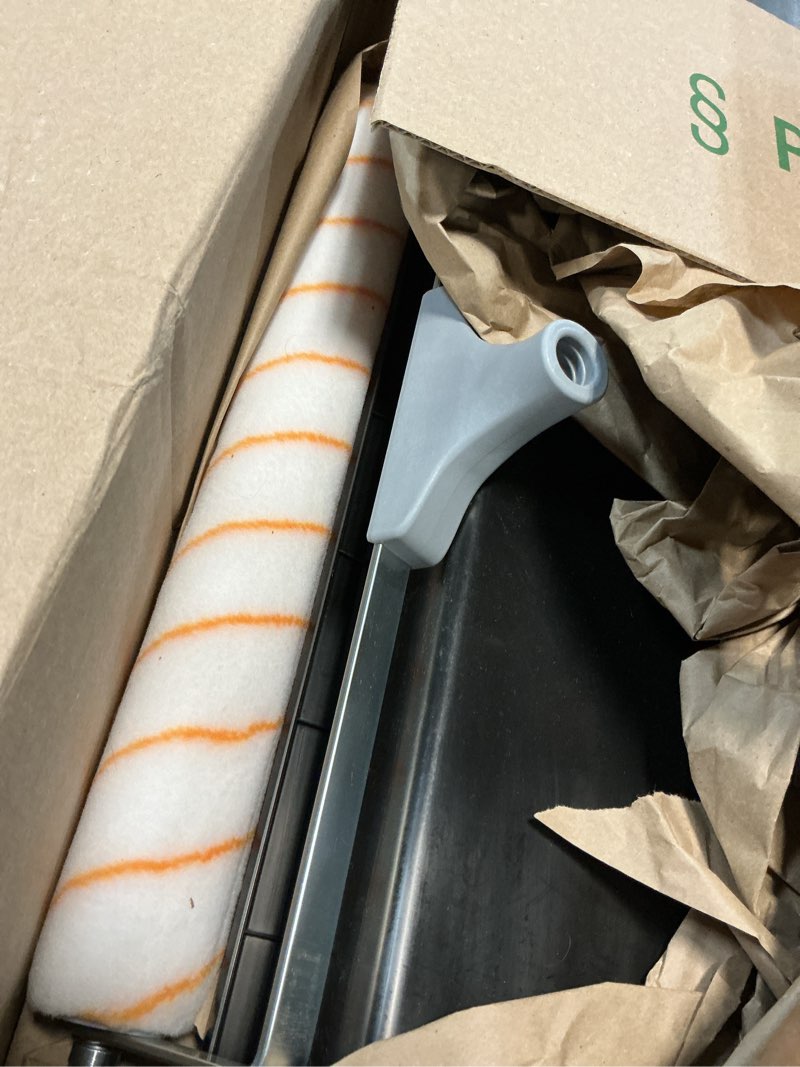 Condition photo showing As Is for rollingdog 18 inch paint roller - 18" paint roller kit,paint tray kit with 2pcs tray liners