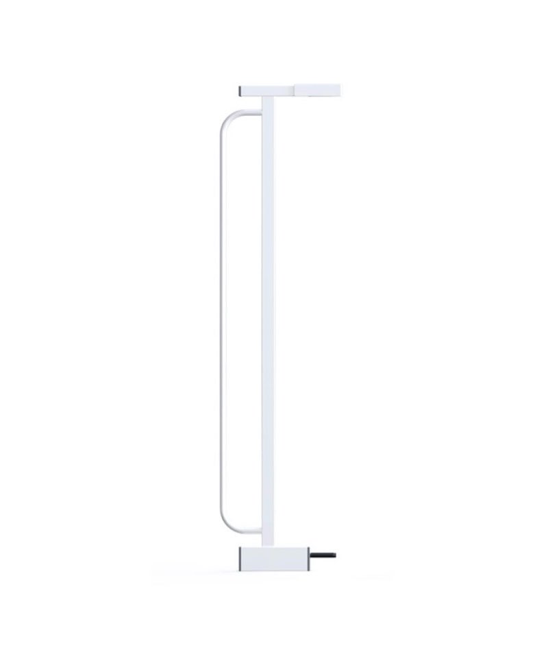 regalo extension for safety gate,white,4 inch wide 4"