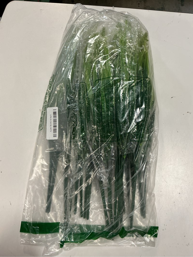 Condition photo showing New/Like New for ivydale artificial plants fake flowers monkey grass for outdoors,uv resistant realistic 20pcs white faux greenery shrubs outside decor for home garland porch patio balcony planter yard office pathway
