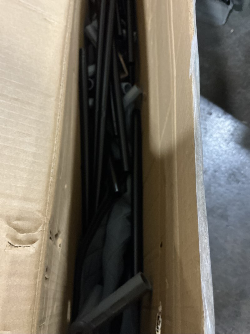 Condition photo showing As Is for 42x42 Inches Puppy Playpen with Cover&Dog Pads, Dog Playpen for Puppies or Small Dogs, Pet Playpen for Indoor & Outdoor, Sturdy Safety Dog Pen with Thickened Fabric Blue 42x42 IN WIth Cover&Pad