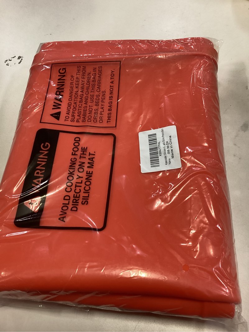 Condition photo showing New/Like New for Silicone Griddle Mat for Blackstone Griddle 36 Inch - Food Grade Silicone Griddle Cover for Blackstone Flat Top Grill, 36" Thickened Buddy Mat Grilling Accessory for Black Stone Protection Orange - 36 Inch