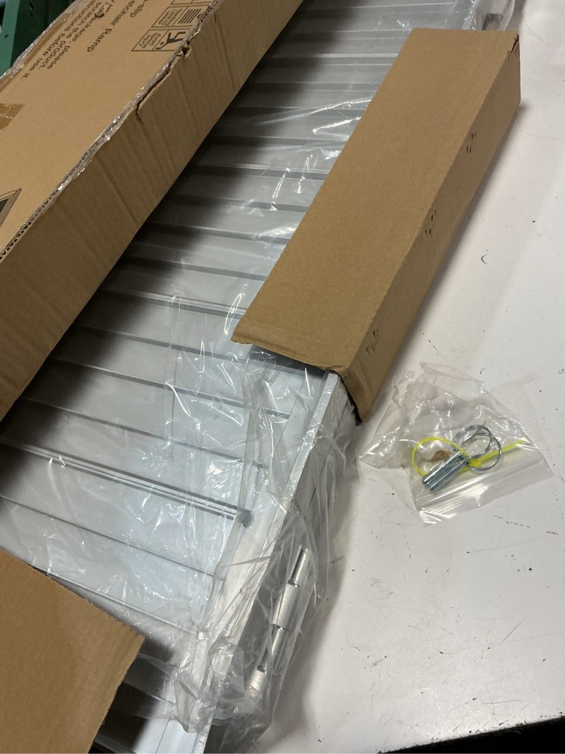 Condition photo showing Good Condition for ruedamann 3ft portable wheelchair ramp, non-slip aluminum folding handicap ramp for doorways, wheel chair threshold ramp for home steps, stairs, wheelchair, scooters, pets, entry 3ft black (using height:3"-9")
