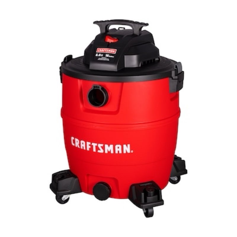 CRAFTSMAN 16-Gallon 6 HP Corded Wet/Dry Shop Vacuum with Accessories Included