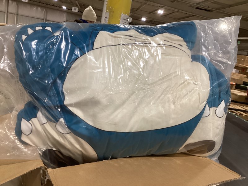 Condition photo showing Good Condition for Collectibles Pokemon Snorlax Anime Cozy Bedding Super Plush Oversized Body Pillow (100% Officially Licensed Product) by Franco Pokemon - Snorlax