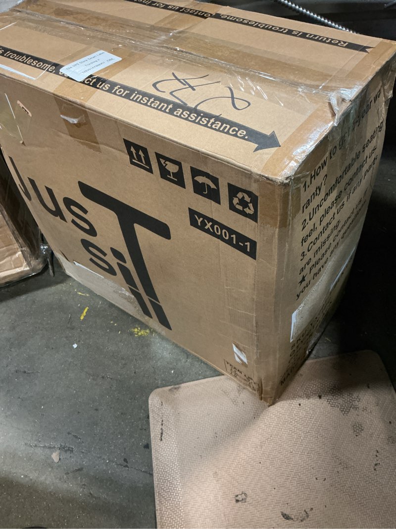 Condition photo showing New/Like New for tralt office chair ergonomic desk chair - gaming chair with lumbar support | 330 lbs home office desk chairs with headrest, reading chair with flip-up armrests, comfortable computer chairs (1, black) black 1