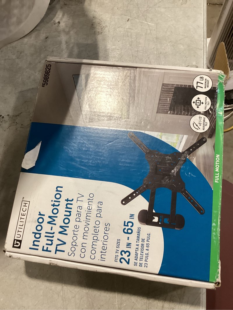 indoor full-motion tv mount
