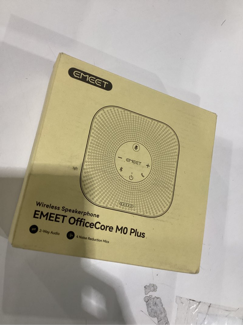 wireless speakerphone emeet officecore m0 plus