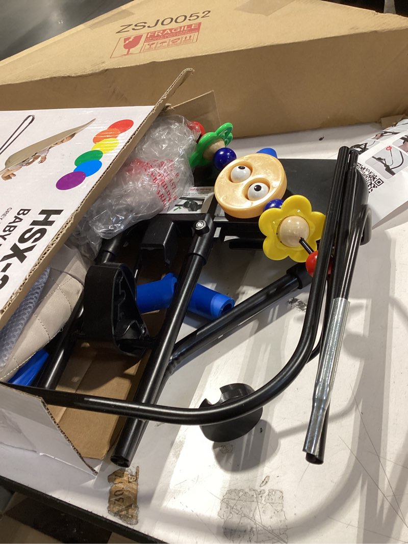 Condition photo showing Good Condition for Baby Bouncer, Bouncer Seat for Babies 0-12 Months,Ergonomic Baby Seat Breathable and Comfortable Cushion with 3-Height Adjustments, Infant Rockers Portable Folding and Detachable