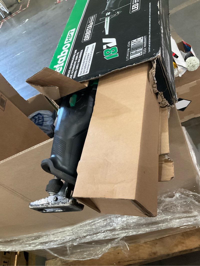 Condition photo showing Good Condition for metabo hpt multivolt 18-volt 18 -amp variable speed cordless reciprocating saw