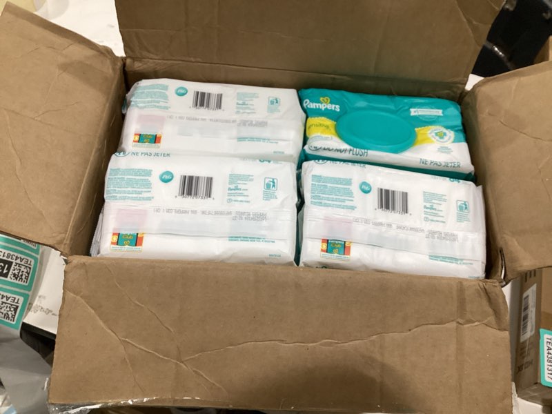 Condition photo showing New/Like New for pampers baby wipes - sens - 1344ct