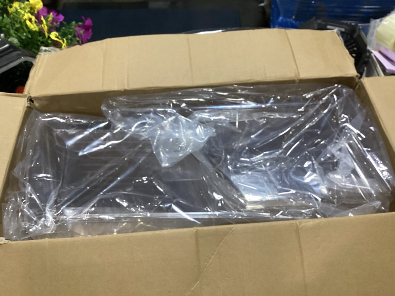Condition photo showing As Is for 2 pack upgrade 240337103 refrigerator crisper drawer replacement | for frigidaire kenmore refrigerator drawer replacement, frigidaire drawer replacement for ap2115741, 240337100, 240337102