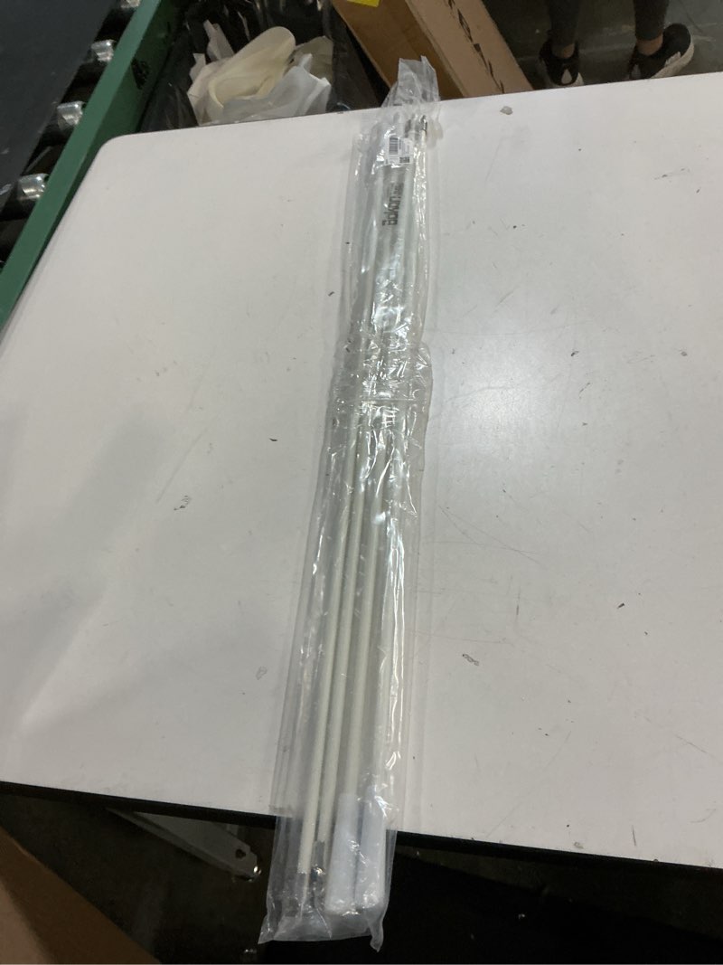 Condition photo showing Good Condition for bokon 4 pcs blinds wand replacement with hook and handle white fiberglass long vertica blind wand for windows curtain door shades opener accessory (30 inch)