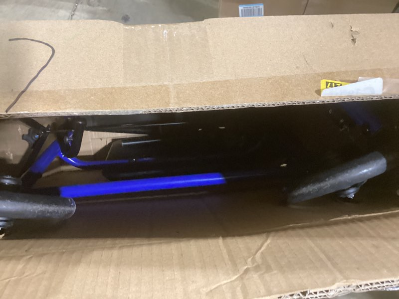 Condition photo showing Good Condition for Medline Aluminum Rollator Walker with Seat, Blue, 250 lb. Weight Capacity, Lightweight, 6” Wheels, Foldable, Adjustable Handles, Rolling Walker for Seniors