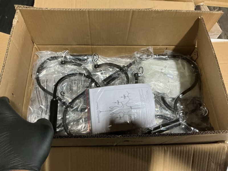 Condition photo showing New/Like New for french country black iron crystal chandelier, 15 lights dia31.5 2 layers maria theresa light fixture for dining room, living room, kitchen island, foyer 15-lights black