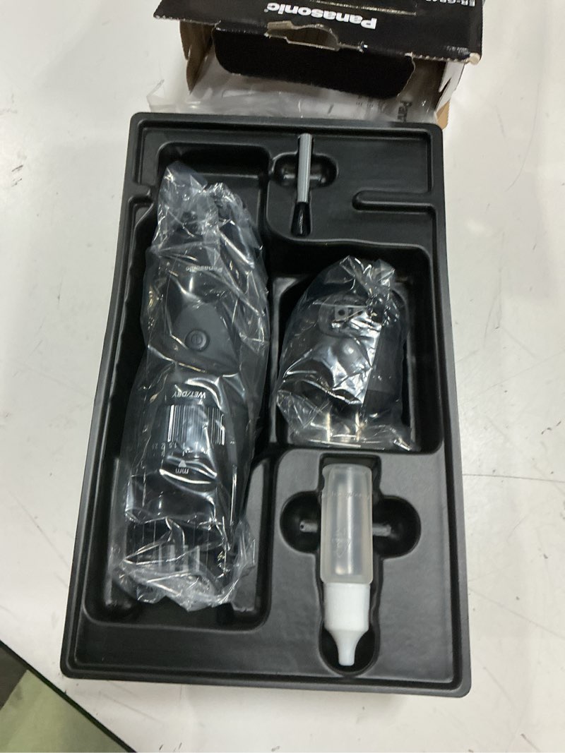 Condition photo showing Good Condition for panasonic cordless beard trimmer for men with precision dial, 19 adjustable length settings, rechargeable battery, washable - er-gb42-k (black) er-gb42-k 0.5-10mm hair length