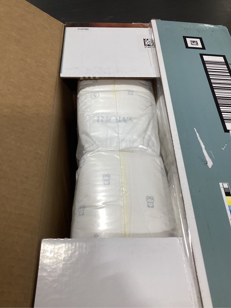 Condition photo showing New/Like New for Pampers Amore, Size 5 (20-37 lbs), 88 Count, Our Best Diaper – Hypoallergenic & Fragrance Free, Up to 100% Leakproof, Soft as Cashmere Size 5 88