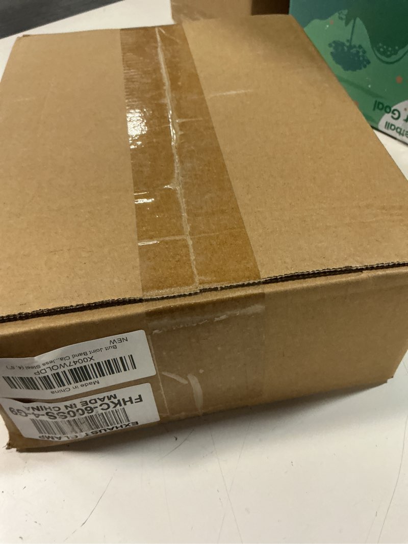 Condition photo showing New/Like New for butt joint band clamps,exhaust muffler clamp exhaust pipe clamps sleeve stainless steel (4, 6'') 6'' 4