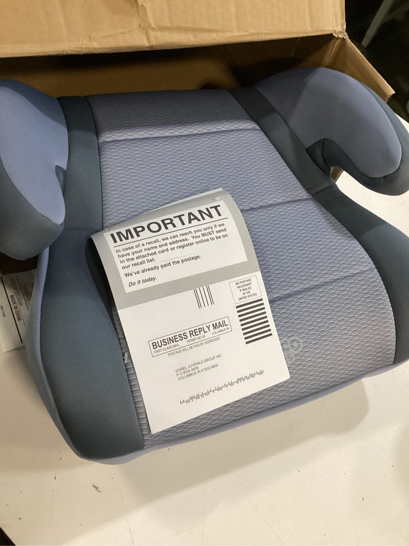 Condition photo showing New/Like New for cosco topside backless booster car seat, lightweight booster seats for cars 40-100 lbs, backless booster seat for car, organic waves organic waves 1 pack