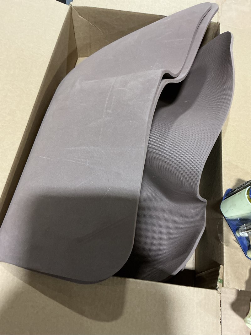 Condition photo showing As Is for 2 pcs non skid recliner pads for hardwood floors furniture gripper pad furniture non slip chair pad under recliner floor protectors to keep furniture from sliding swivel chairs recliner mats