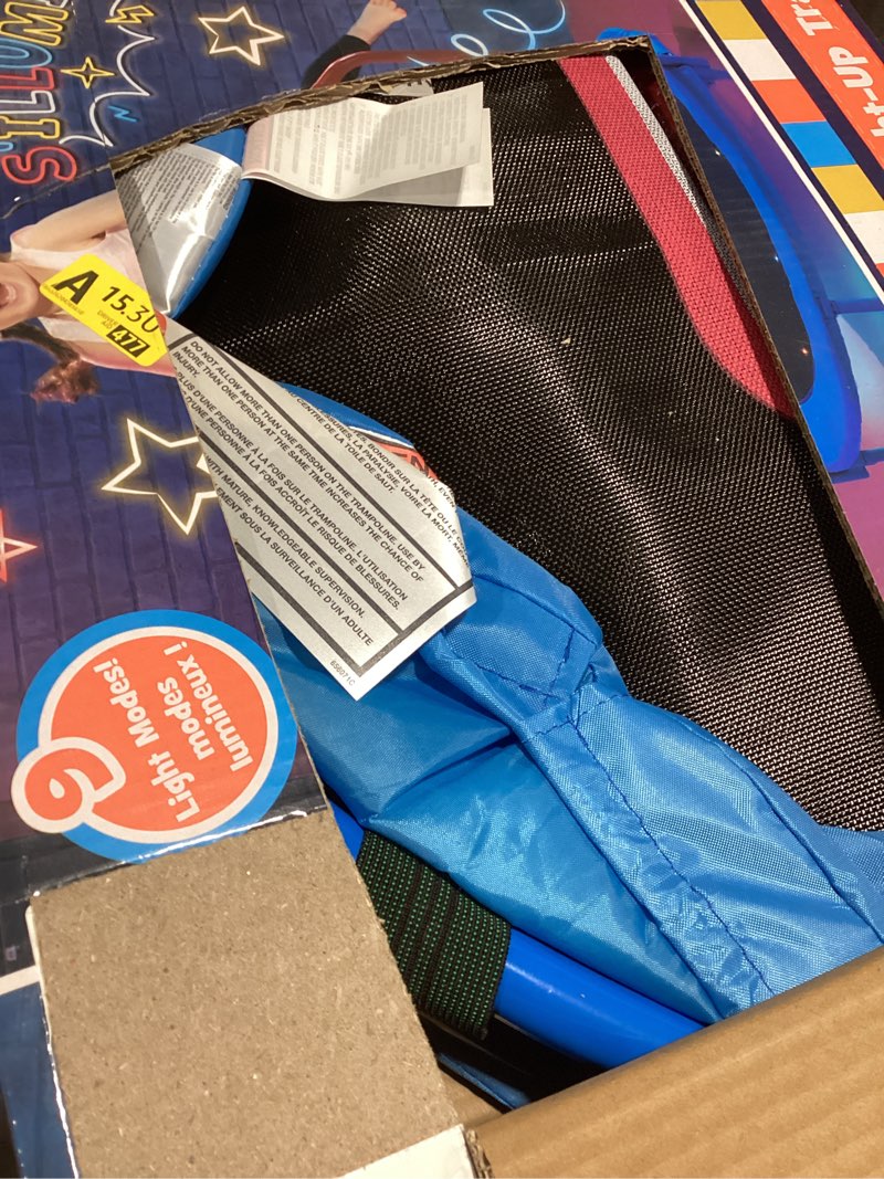 Condition photo showing Good Condition for Little Tikes Light-Up 3-foot Trampoline with Folding Handle for Kids Ages 3 to 6