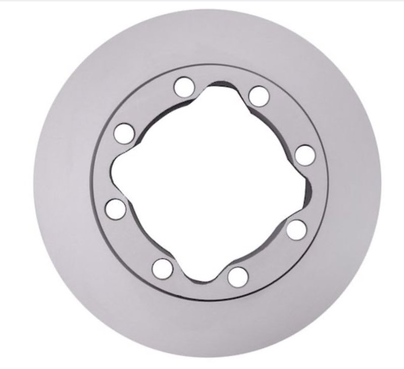 Raybestos R-Line Automotive Replacement Front Disc Brake Rotor for Select 1994-1999 Dodge Ram 2500, 