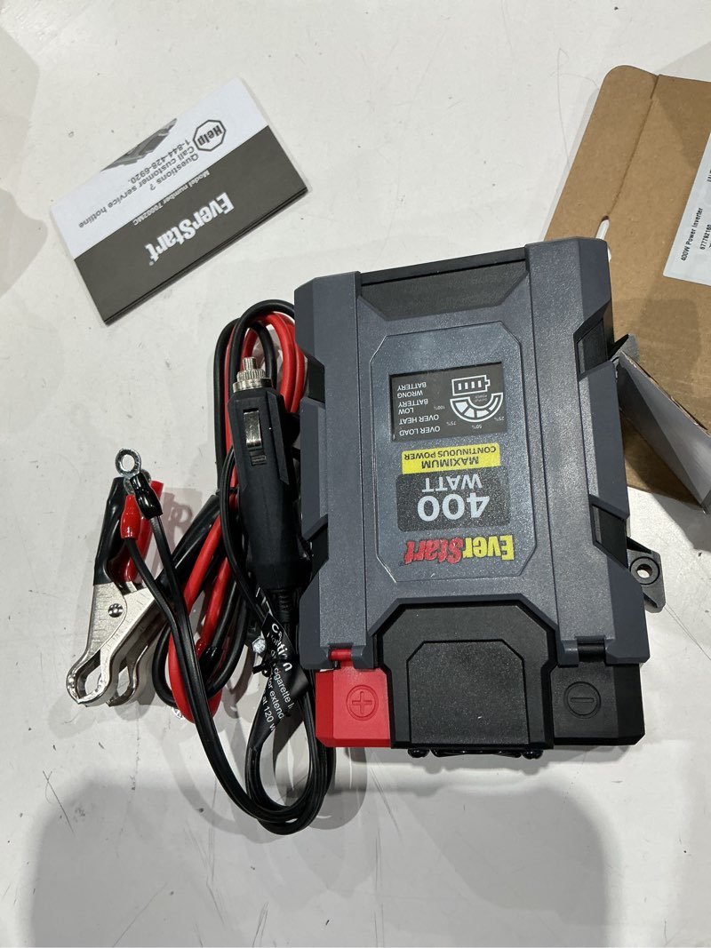 Condition photo showing Good Condition for evst 400w inverter