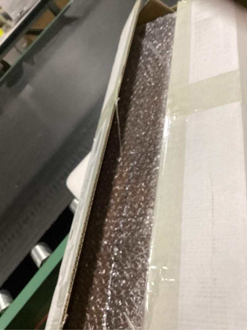 Condition photo showing New/Like New for 3 Tier Floating Shelves,Long Wall Shelf,Over The Toilet Shelves Bathroom Hanging Display Storage Rustic for Living Room Bedroom Kitchen Office Coffee Bar Decor Decorative,24 Inch,2 Pack (Walnut) 2 Pack Walnut