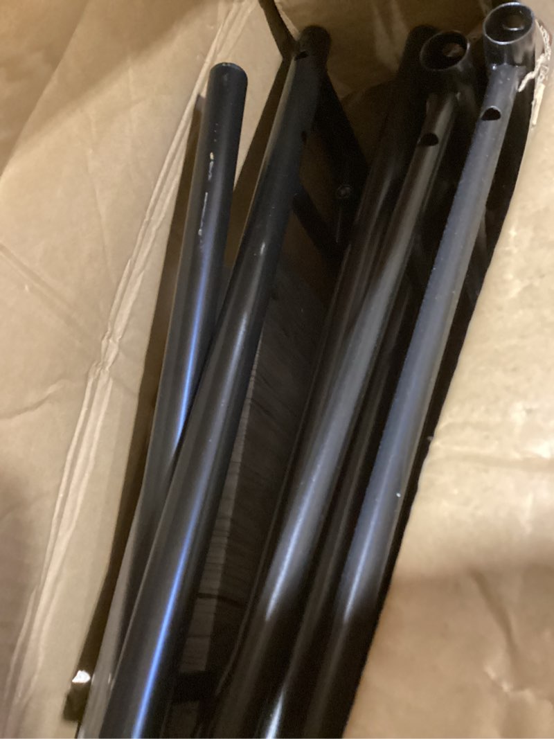 Condition photo showing Good Condition for Vipbear Kitchen Dining Table Set for 4, 5-Piece Kitchen Table Set,Dining Room Table Sets,Rectangular Kitchen Table Set with 4 Chairs for Small Space, Dinette,Apartment,Rustic Grey 0.6" Thick Rustic Grey