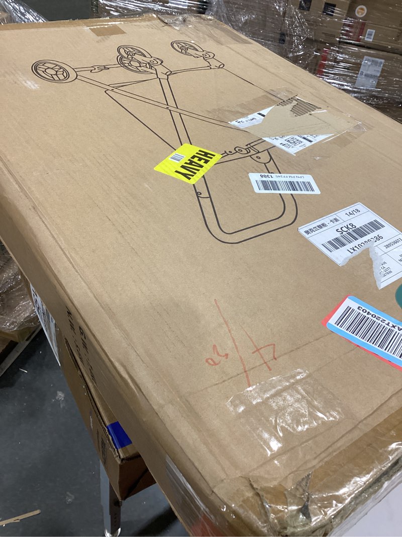 Condition photo showing Good Condition for Joyka 55 Liters Shopping Cart Bags Trolley Replacement Bags for Shopping Carts Trolley Oxford Cloth Waterproof Cart Bags Storage Bag Brown, 18.3 x13.18 x 20.86 inch Brown (Bag Only) 70 Liters replacement bag