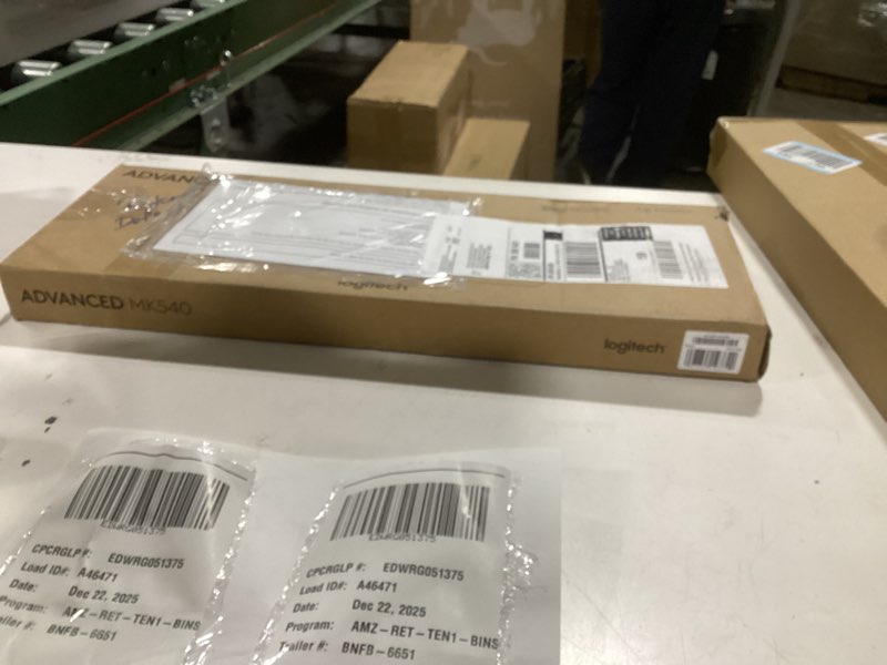 Condition photo showing Good Condition for Logitech MK540 Advanced Wireless Keyboard and Mouse Combo for Windows, 2.4 GHz Unifying USB-Receiver, Multimedia Hotkeys, 3-Year Battery Life, for PC, Laptop 2024 Model