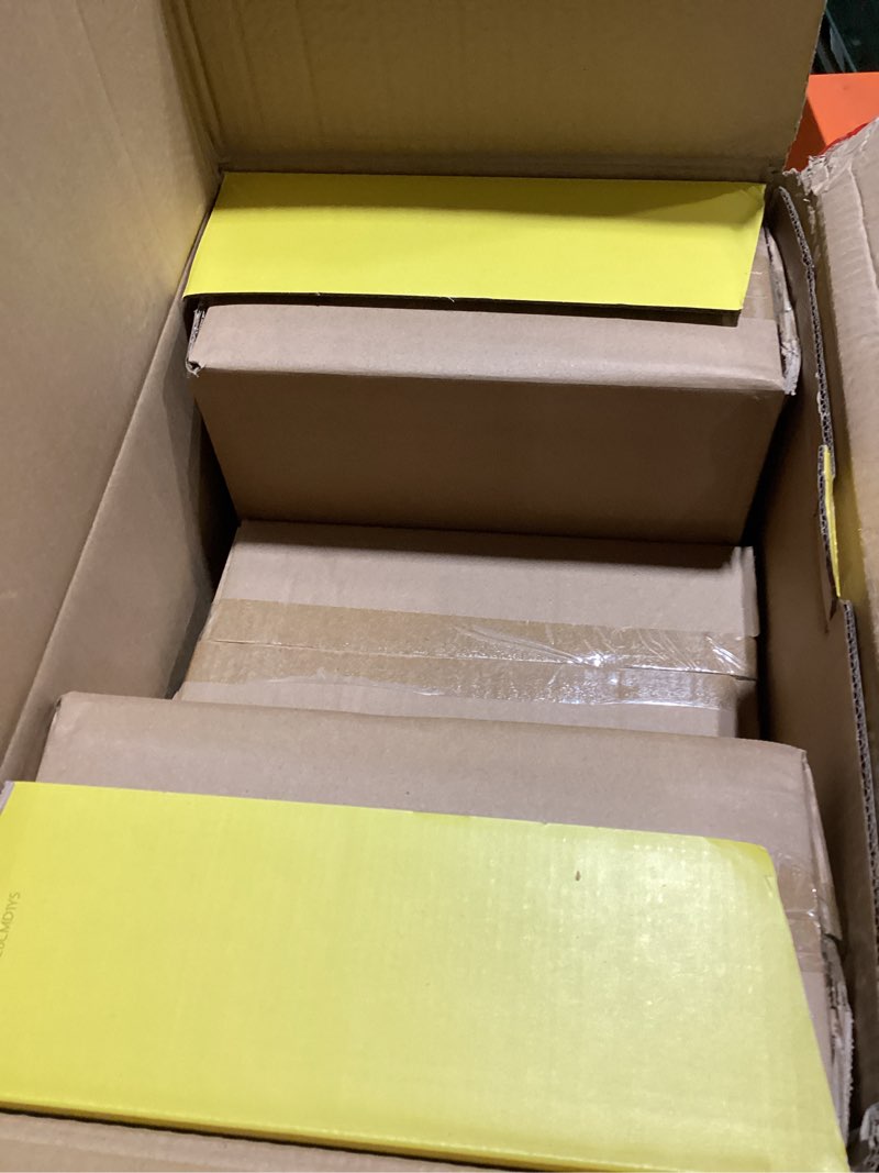 Condition photo showing New/Like New for JoyJolt Mesa Stoneware Dinnerware Set, 18-Piece Plates and Bowls Sets, Includes Dinner - Salad and Cereal and Soup Bowls, Modern Farmhouse Matte Beige Dish Set for 6