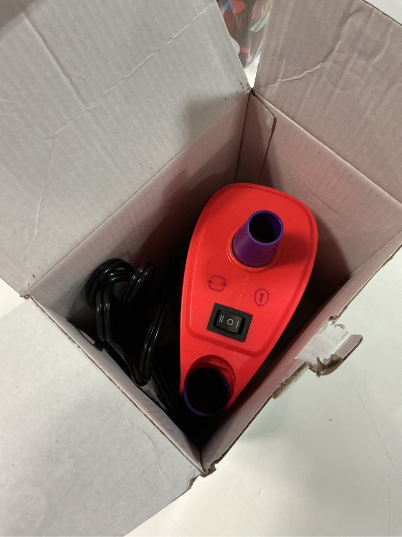 Condition photo showing Good Condition for balloon time electric air inflator and deflator - powerful portable electric air pump for balloons, balloon arch, party decorations, inflatables, and air mattresses