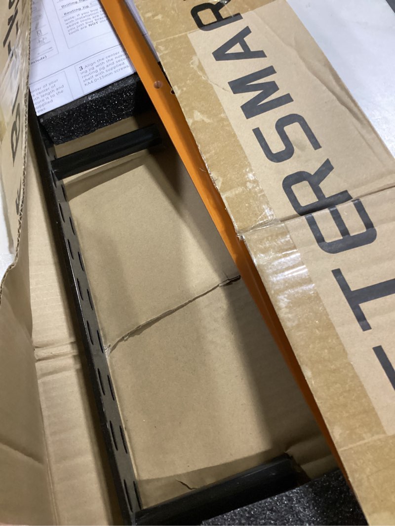 1 Pack Large Shelf Brackets Long Floating Shelf Bracket Invisible Floating Shelf Hardware Heavy Duty