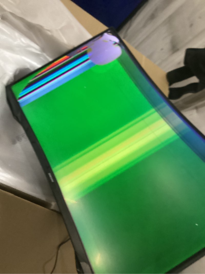 Condition photo showing As Is for SAMSUNG 32" Odyssey G55C Series QHD 1000R Curved Gaming Monitor, 1ms(MPRT), HDR10, 165Hz, AMD Radeon FreeSync, Eye Care, Glare Free, Sharp Resolution LS32CG550ENXZA 32-inch