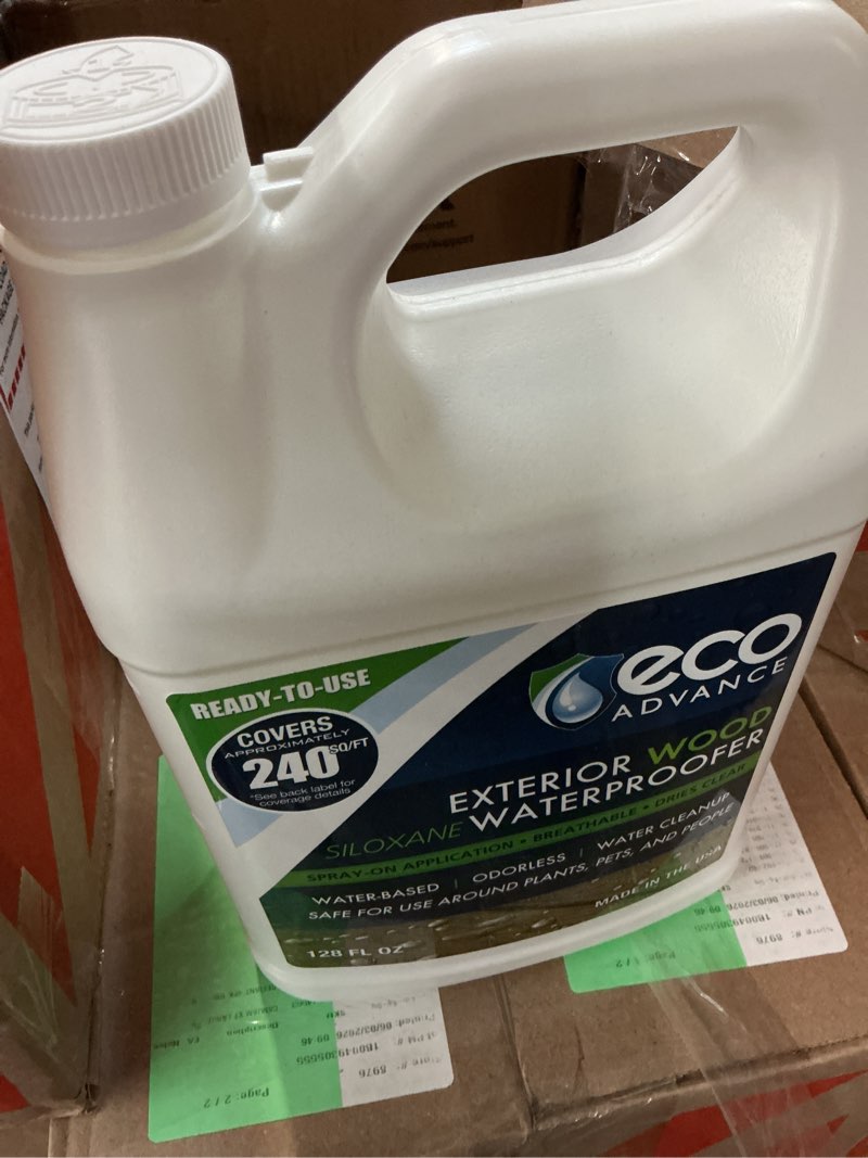 Condition photo showing Good Condition for 1 gal. clear penetrating siloxane exterior wood water repellent sealer concentrate (ready-to-use)