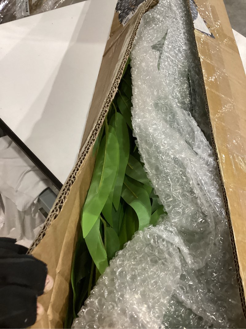 Condition photo showing Good Condition for 5ft fake bamboo plant 16 pack, artificial privacy plants indoor outdoor faux bamboo plant privacy trees with silk leaves for garden fence courtyard entrance (5ft / 150cm) 16-pack 5ft/150cm