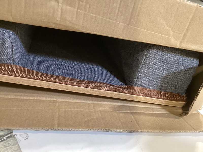 Condition photo showing Good Condition for home office lap desk with wrist rest wrist rest, mouse pad, and phone holder large laptop bed desk for notebook, laptop, tablet, lap stand fits up to 17 inch laptops (woodgrain) woodgrain large