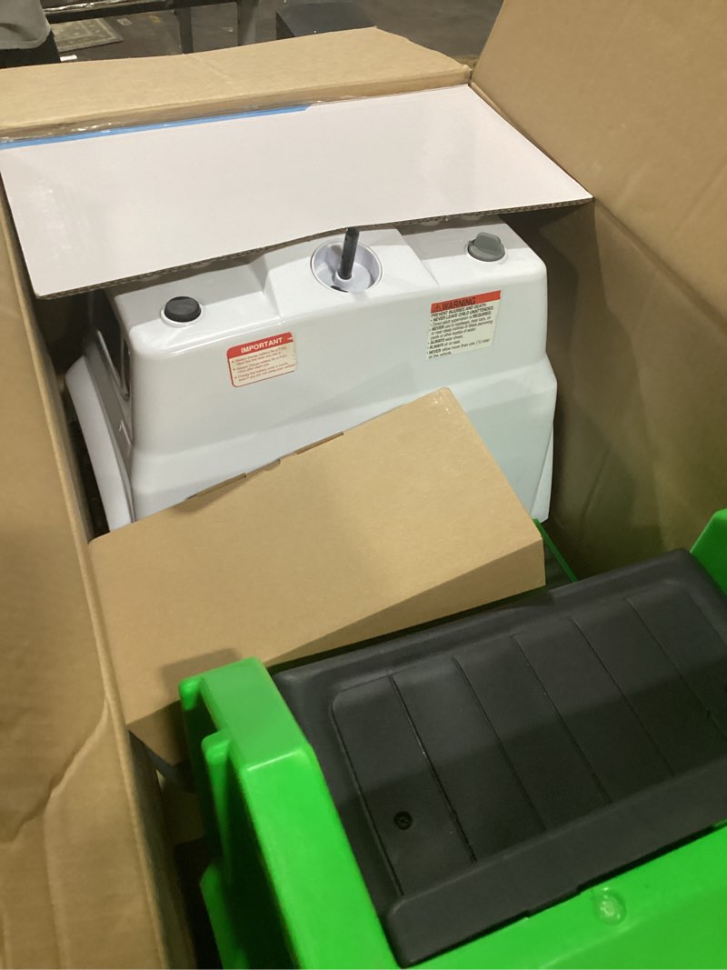 Condition photo showing Good Condition for olakids ride on car, recycling garbage truck electric vehicle with music, horn, warning lights, recycling accessories included, toddlers battery powered trash toy for boys girls (green)