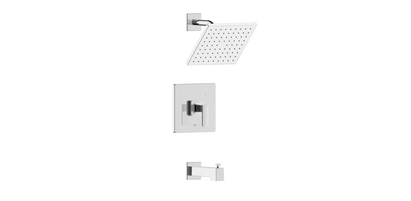 Ultra Fauects Rift single-Handle Tub and  Shower faucet