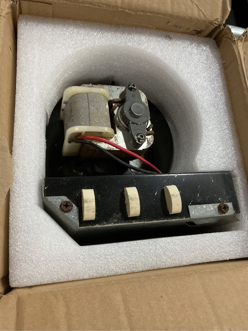 Condition photo showing As Is for Criditpid S97017063 Heater Motor Assembly Replacement for Broan NuTone 655, 656, 658, 659, 655-C, 655-B, 655-A, 655F, 695, 695-B, 695-D, HFL695 Blower Fan Bathroom Exhaust Fan Motor for NuTone Heater