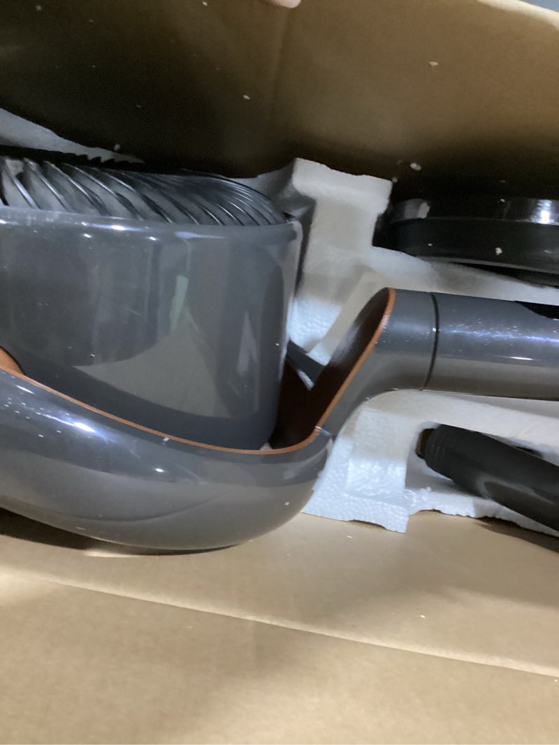Condition photo showing Good Condition for Dreo Fan for Bedroom, 120° Oscillating Standing Fans, Quiet Floor Fan with DC Motor, 100ft Pedestal Fans for Room, 9 Speeds, 4 modes, 20dB, 120° Manual Vertical, 37-42" Adjustable Height, 9H Timer Grey