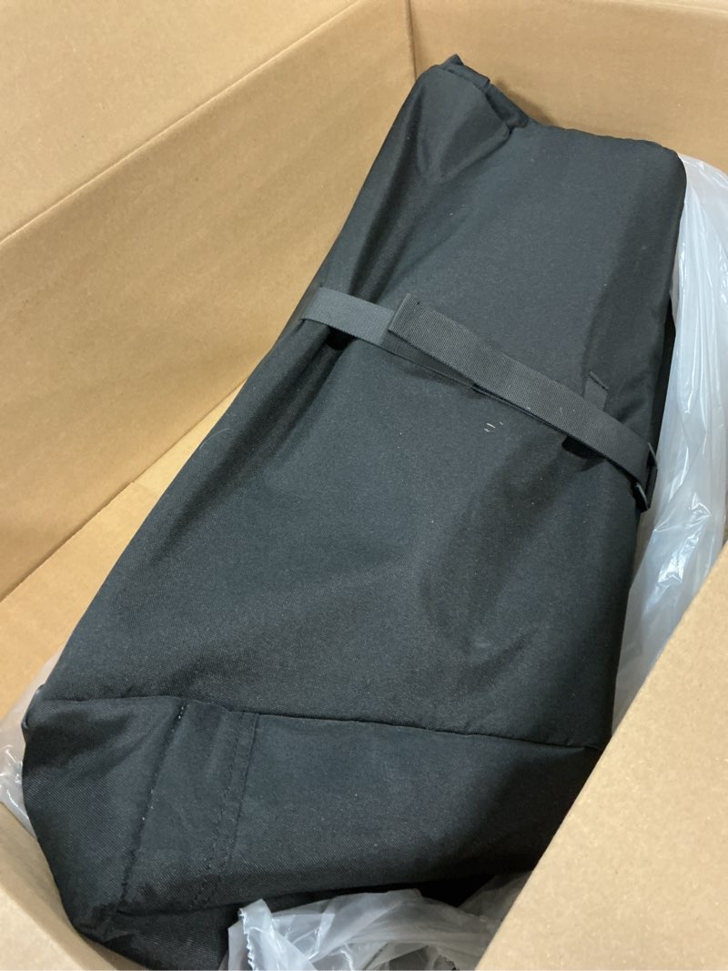 Condition photo showing Good Condition for yorepek stroller bag compatible with uppababy vista v2/v3 and cruz v2 (no wheel removal needed), padded stroller travel bag with wheels, foldable stroller cover with storage pocket, all black