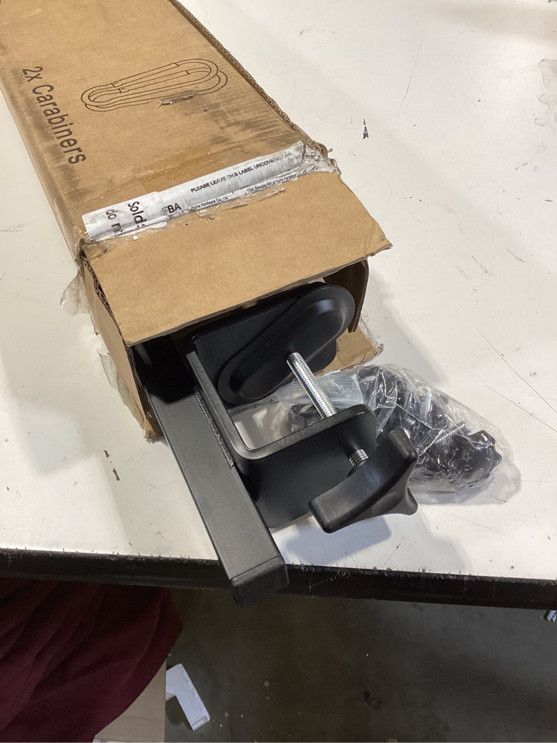 dog grooming arm for table, l size, adjustable 42" height & 31"–43" width, h-shape stable grooming s