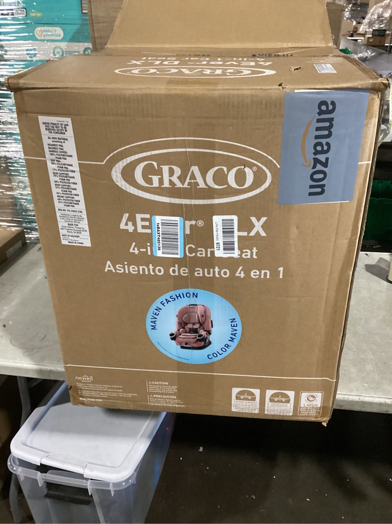 Condition photo showing Good Condition for Graco 4Ever DLX 4 in 1 Car Seat | Infant to Toddler Car Seat, Maven, Adaptable for 10 Years of Use, Size: 20x21.5x24 Inch 4-in-1 Maven 2.0