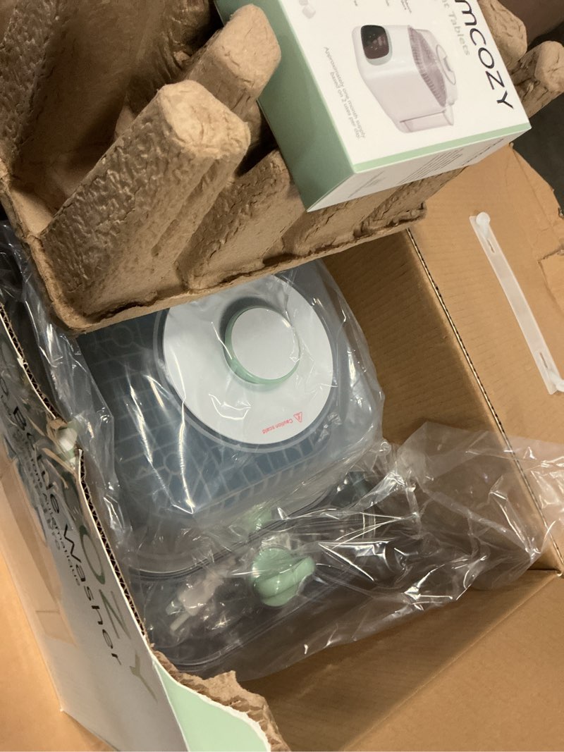 Condition photo showing New/Like New for momcozy kleanpal pro baby bottle washer, sterilizer & dryer - all-in-one cleaning machine for bottles, pump parts & baby essentials - time-saving & effortless care