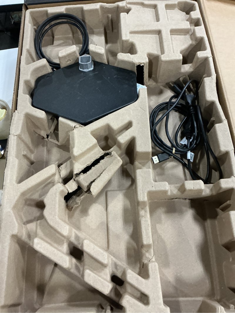 Condition photo showing As Is for AOC Q27G4XN 27" Gaming Monitor, 2K QHD 2560x1440, 180Hz 1ms, Adaptive-Sync, Height Adjustable, 2X HDMI 2.0, 1x Display Port, Xbox/PS5/Switch Ready, 3-Year Zero-Bright-dot 27" VA 180Hz